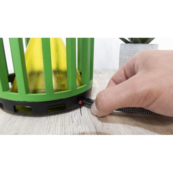 Genius Ideas GI-054561: FLYTRAP valaistu hyönteisloukku 'Kaktus'.