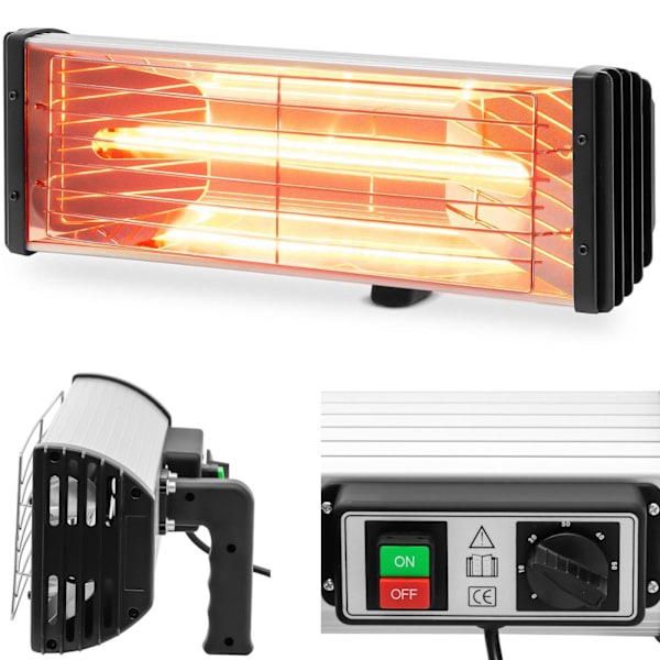Infrapunalämmitin työpajan rungon maalauslamppu 30-100C 1000W