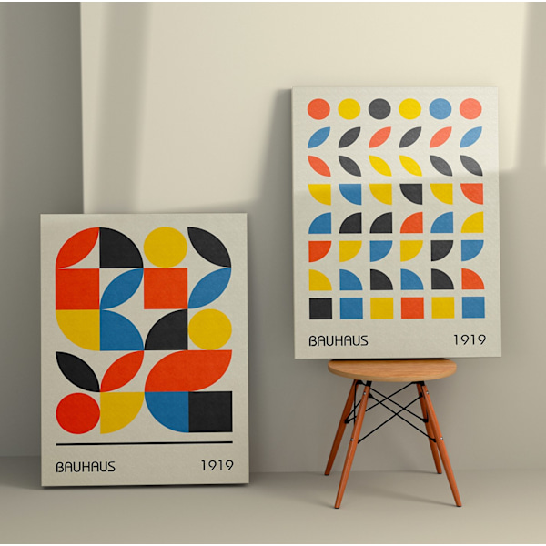 Dekorativt lærredsmaling (2 stykker) 2KNV4270 - 50 x 70