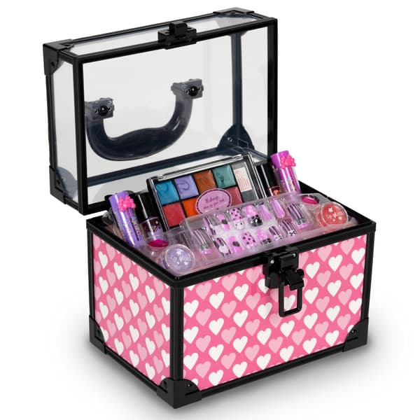 Set med smink och nagelkosmetik för barn