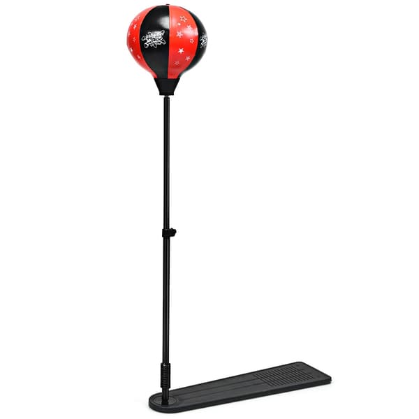 Barnboxningsbollset – Justerbar 85-130 cm, Handskar, Pump