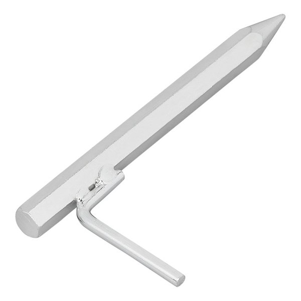 Markankare 20 cm galvaniserat stål med L-krok