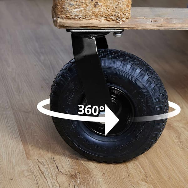 Pneumatiska svänghjul, 3.00-4, 2-pack, hög belastning
