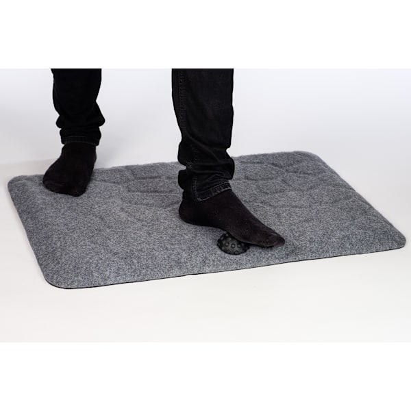 Stoo Super Soft - stående matta, mörkgrå