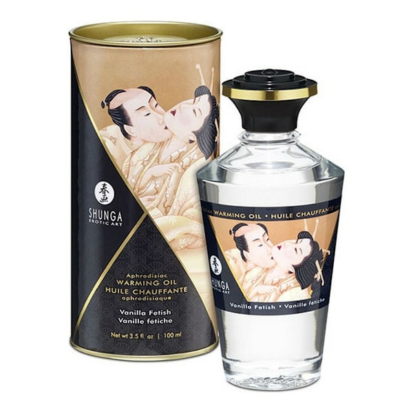 Värmeeffektolja Vanilj Shunga 100 ml