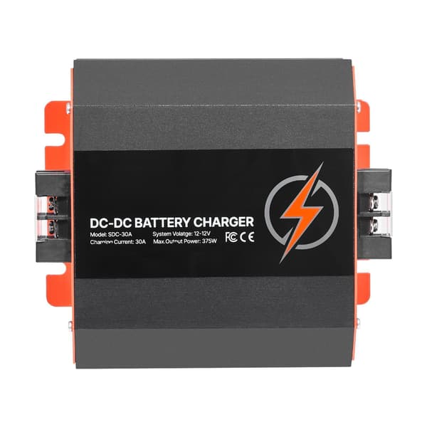 12V DC-til-DC batterioplader 30A 375W, flertrins