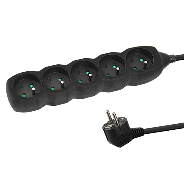Esperanza Power Strip 5 Sockets 3M Sort