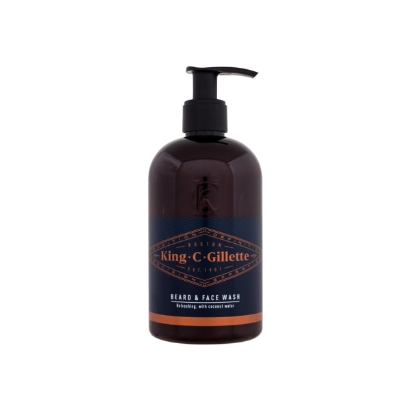 Gillette - King C. Beard & Face Wash - For Men, 350 ml
