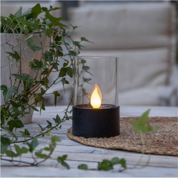 SOLCELL LANTERN PULOUN / 14cm / utomhusbruk / IP44