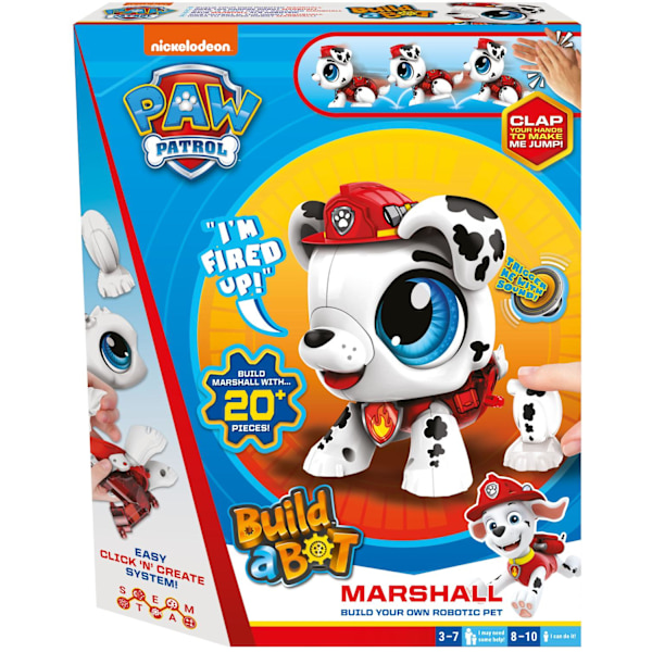 Build A Bot Sound Paw Patrol Marshall