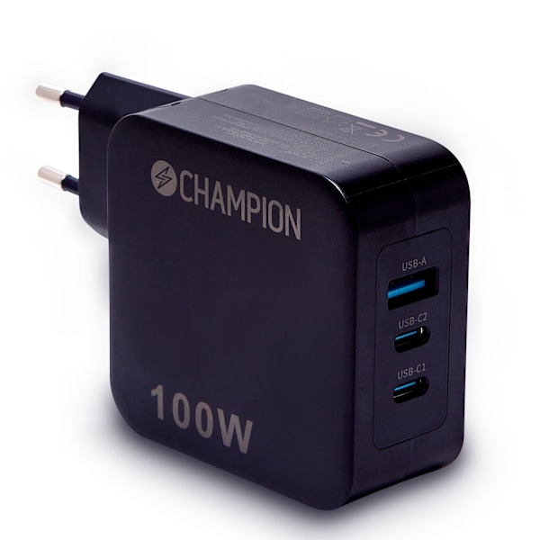 Oplader 100W PD / QC Sort