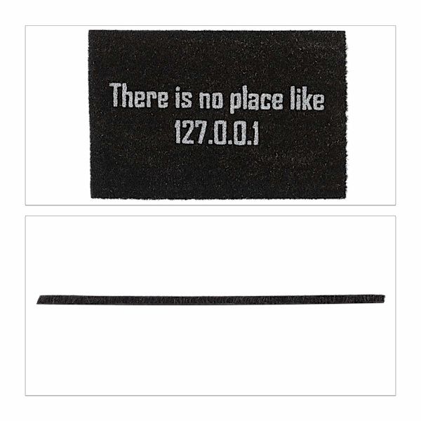 Dørmåtte kokosfiber "127.0.0.1"