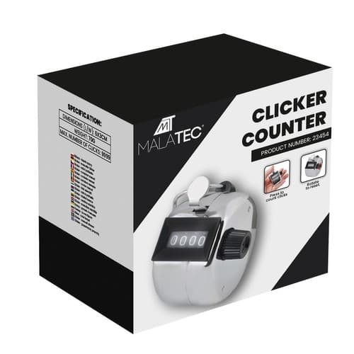 Clicker - handräknare 23454
