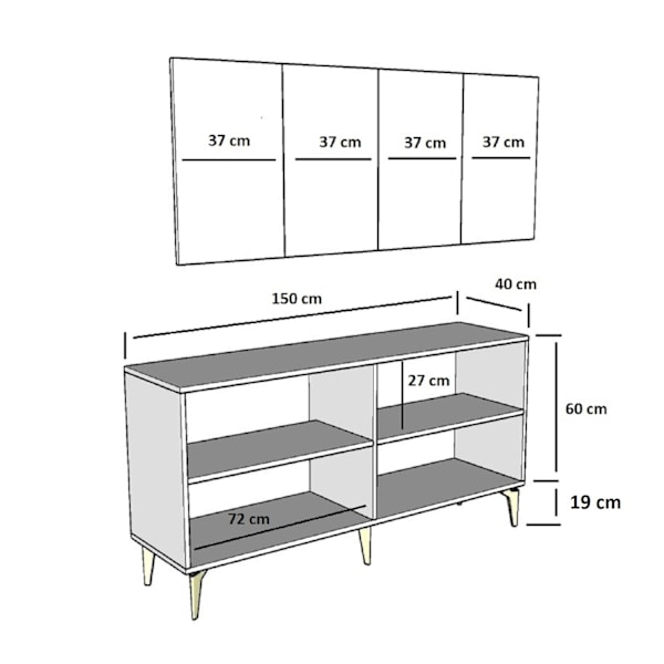 Console Midas - Antracit, Silver