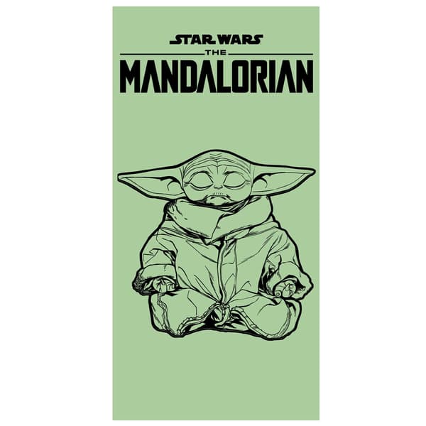 Star Wars Mandalorian Strandhåndklæde i bomuld