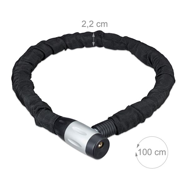 Ketjulukko 100 cm pitkä