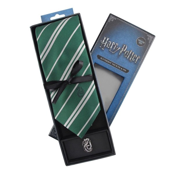 Harry Potter Solmio & Metal Pin Deluxe Box Slytherin