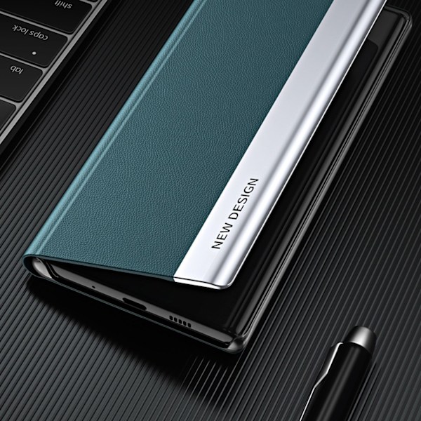 Fodral med flik och stativ för Xiaomi Redmi 11A / Poco C55 / Redmi 12C Sleep Case Pro svart