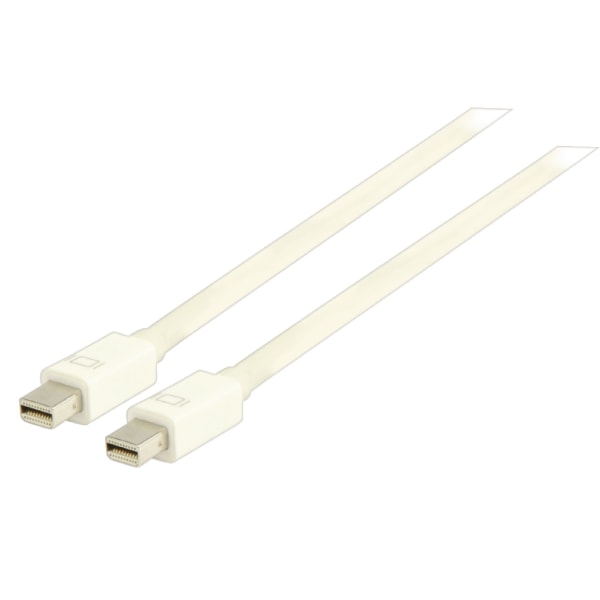 Mini DisplayPort Kaapeli Mini DisplayPort Uros - Mini DisplayPort Uros 3.00 m Valkoinen