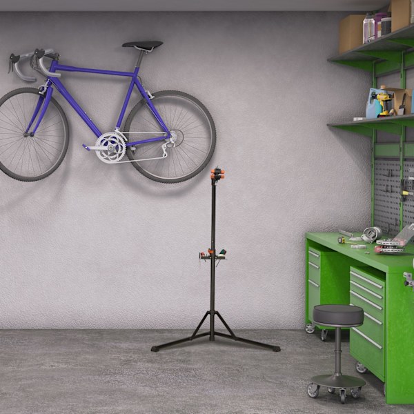 Cykelmonteringsstativ med styrholder