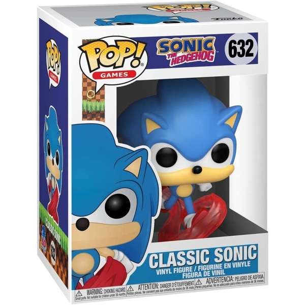 POP-figur Sonic 30-års jubilæum Løbende Sonic