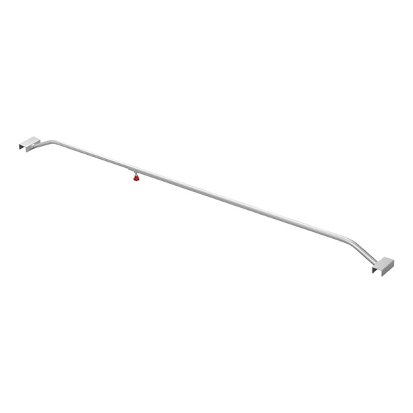 Presenningsfäste aluminium justerbar 132-204cm för släpvagnsskydd