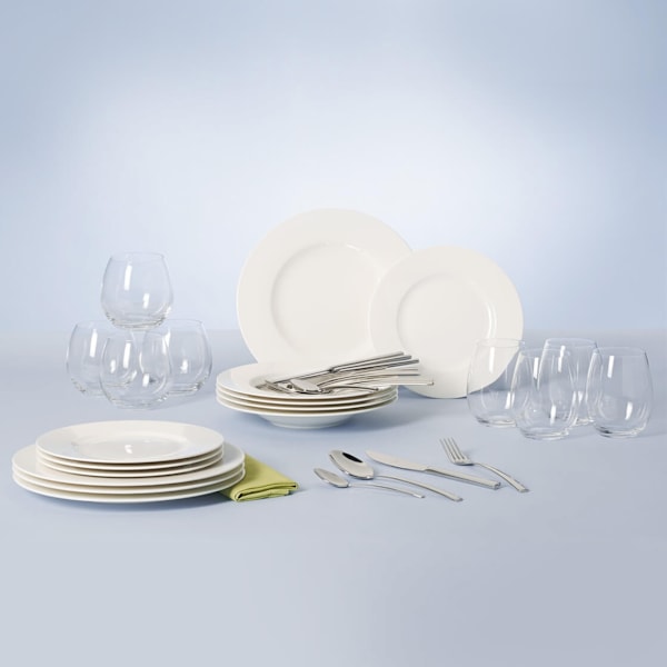 Villeroy & Boch Wonderful World White 4 Friends - service, 36 stk