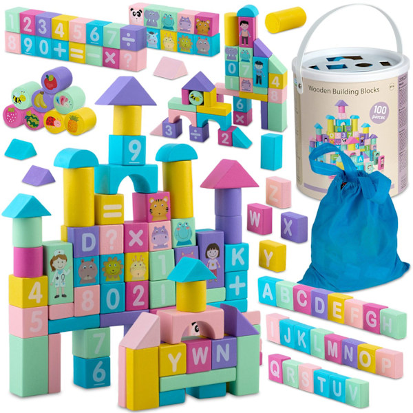 Ricokids RK-871 undervisningsblokke i træ