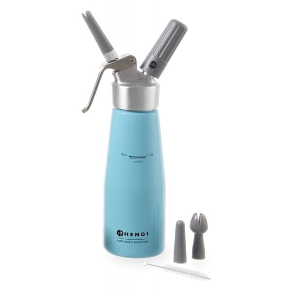 Kermavaahtosifoni Kurt Scheller Blue 0,5 L - Hendi 975862