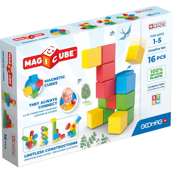 Geomag Magicube Recycled Creative Set 16 Pcs