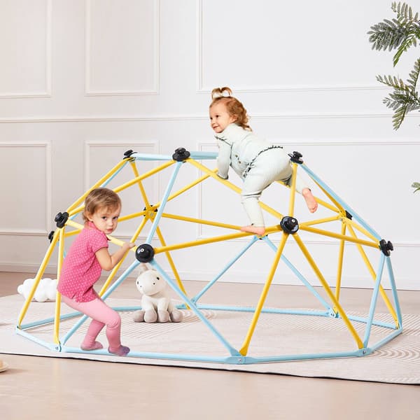1,8 meter geometrisk klätterkupol, stål, kapacitet på 270 kg
