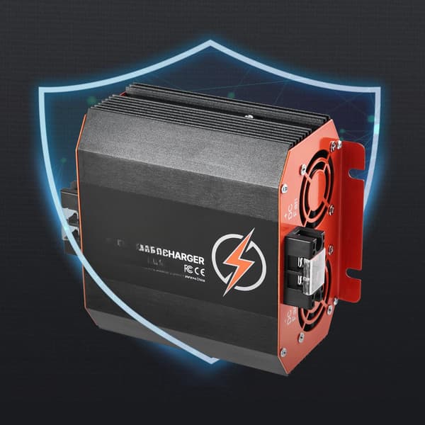 12V DC-til-DC batterioplader 30A 375W, flertrins