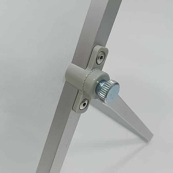Magnetisk whiteboardtavla, dubbelsidig, 10 markörer