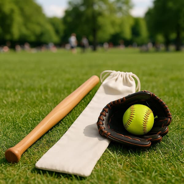 Træbaseballbat 34"" – robust bøgetræ