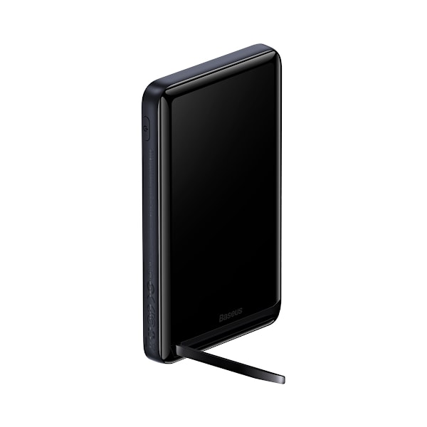 Powerbank 10000mAh MagSafe 20W induktiivisella laturilla ja Overseas Edition -telineellä, sininen