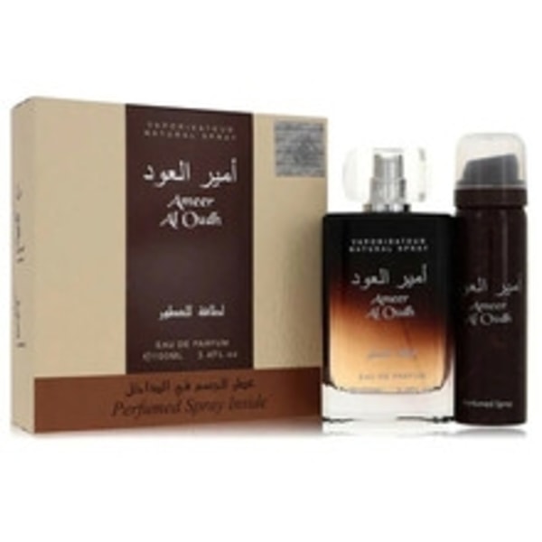 Lattafa Perfumes - Ameer Al Oudh Gift set EDP 100 ml and deospra