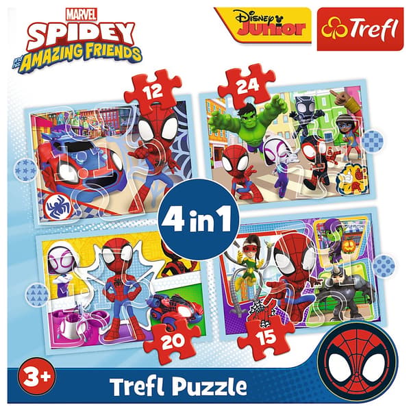 Trefl Spider-Man -pulmasarja 4In1 Spidey
