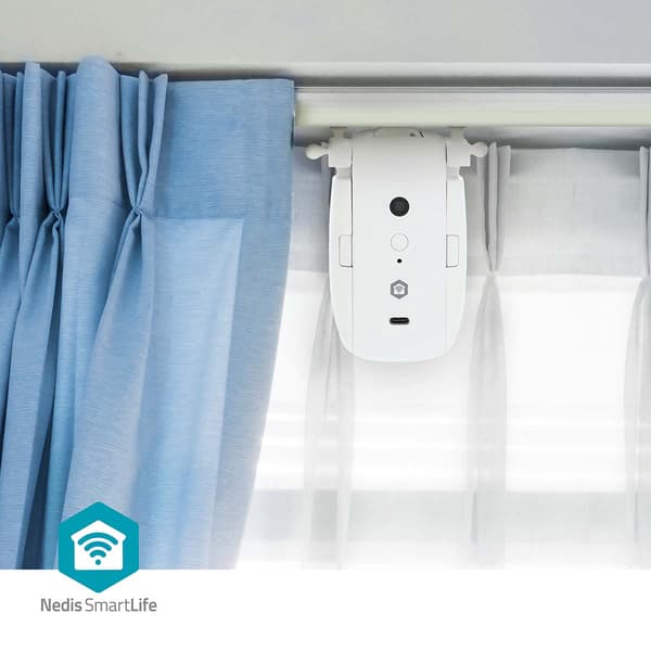 Smart gardinrobot, Bluetooth, batteri-/USB-drevet