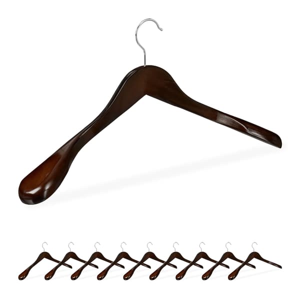 Set med 10 kostymhängare
