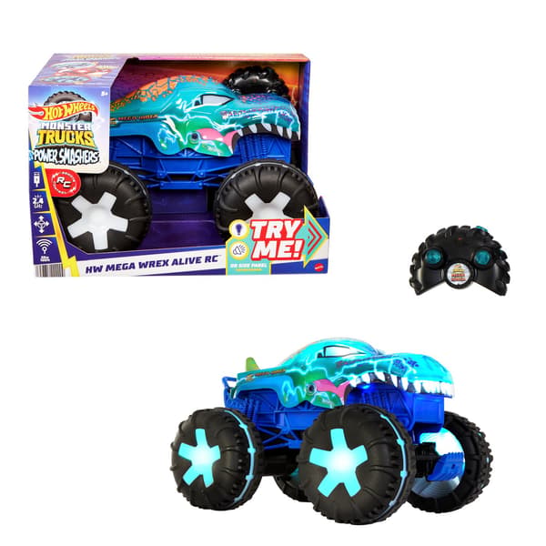 Hot Wheels Monster Trucks Rc Mega Wrex 1:15
