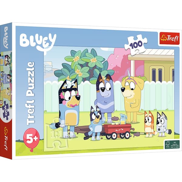 Bluey-palapeli 100 palaa – 41x27,5 cm
