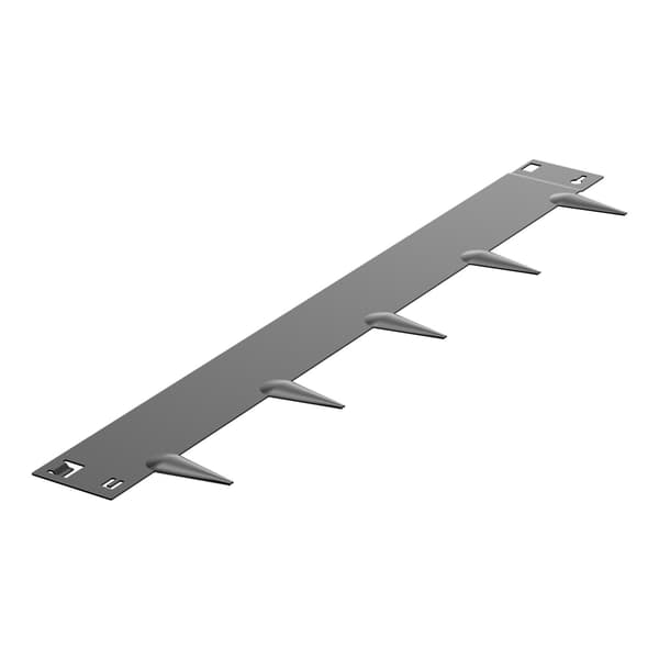 Stålkantlist för landskapsarkitektur, 5-pack, 91 x 10 cm, galvaniserad