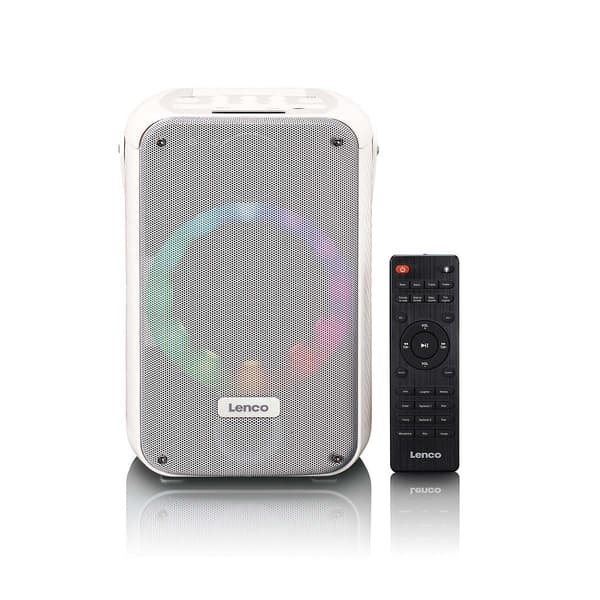 Bluetooth Karaoke System med Trådløs Mikrofon og LED-lys
