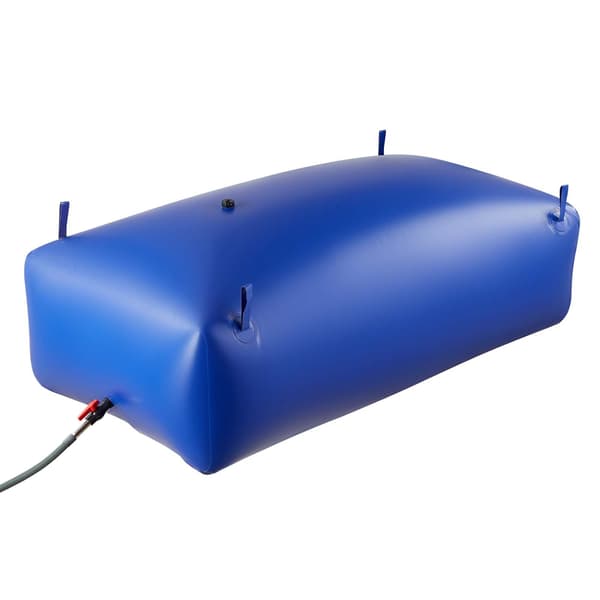 Vattenbehållare 1000L, hopfällbar PVC, läckagesäker