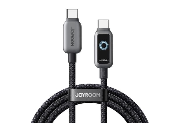 Joyroom USB-C - USB-C Pikalatausdatakaapeli 100W, 1.2m - Musta
