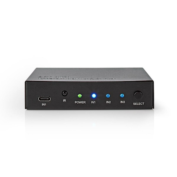 Nedis HDMI Switch, 18,0 Gbps - antracit