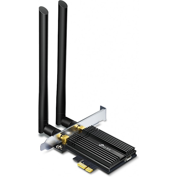 TP-LINK Archer TX50E Dual-band PCI-E-WiFi 6-adapter och Bluetooth 5.0-adapter