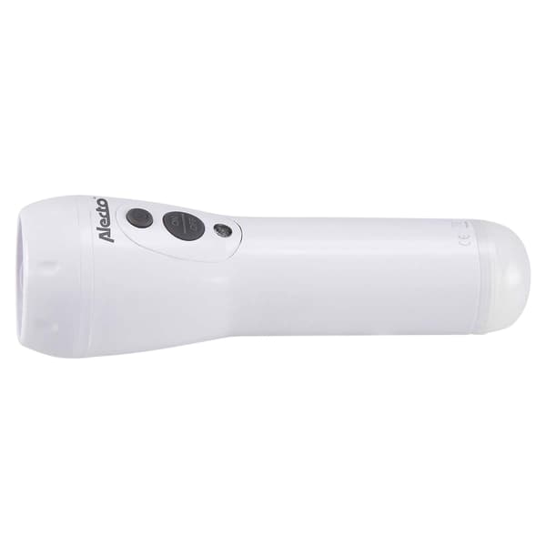 Ladattava LED-taskulamppu automaattisella yövalosensorilla