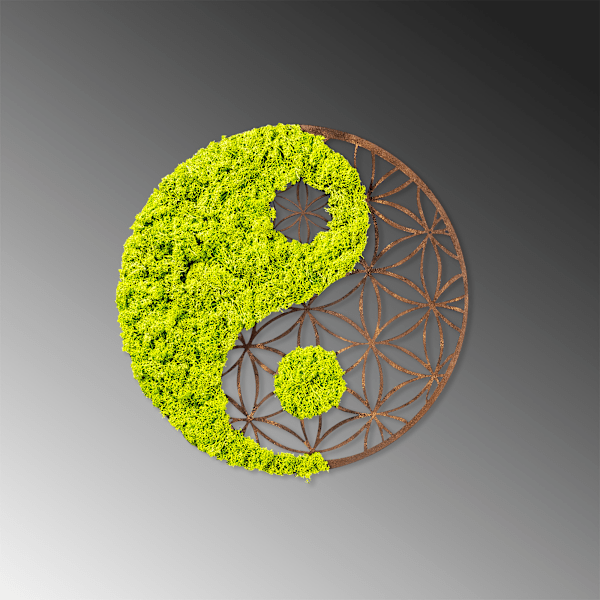 Koristeellinen seinätarvikkeet Yin Yang