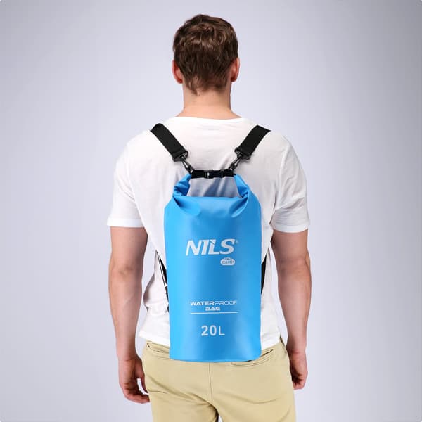 Vandtæt 20L taske, lyseblå